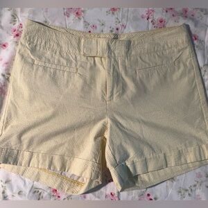 Banana Republic Seersucker Shorts~Sz 6